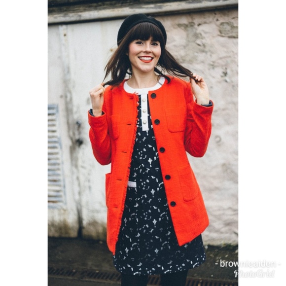 KARL LANGERFELD TWEED TOPPER JACKET 🆕 - Picture 8 of 8